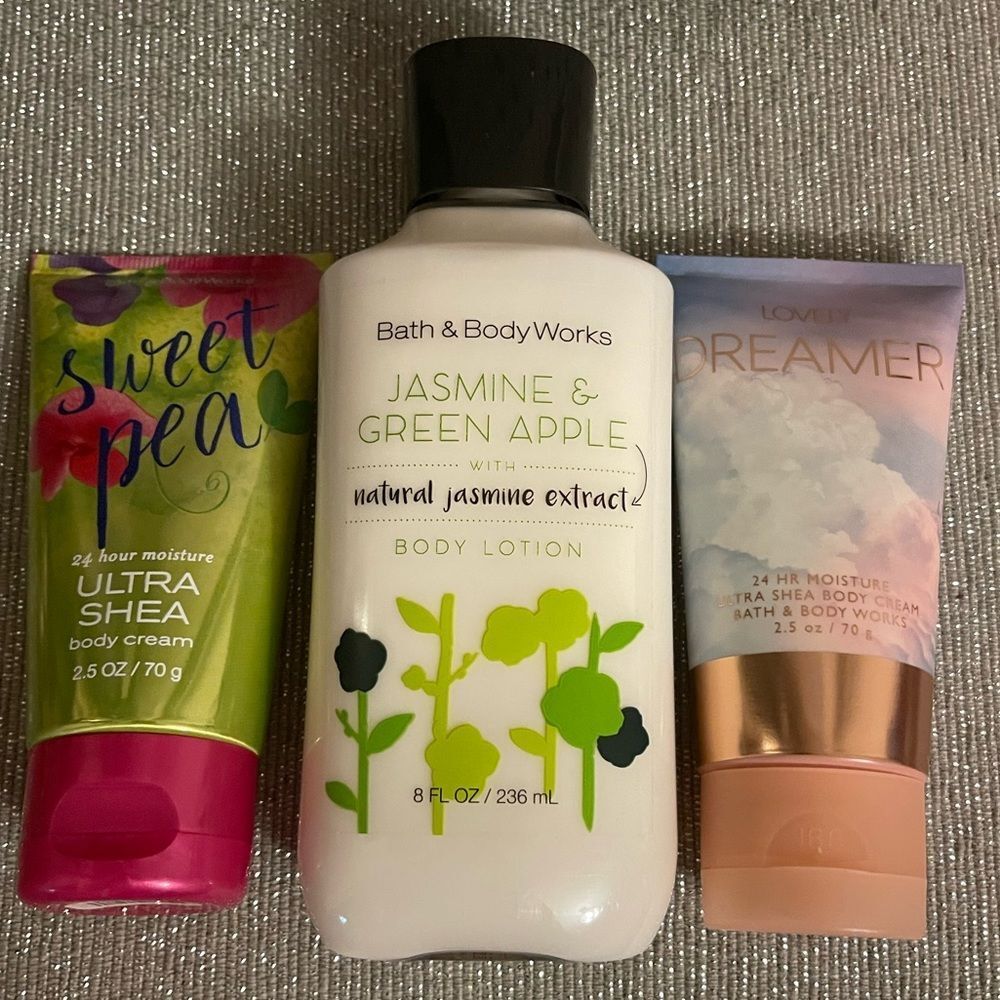 Body cream & lotion from Bath & Body Works
